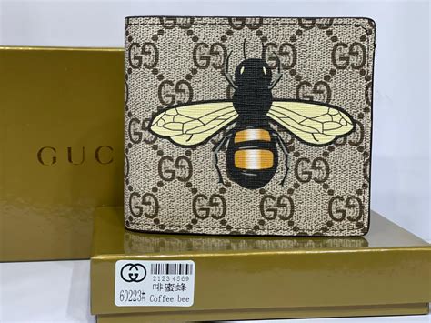 gucci bees wallet|Gucci bee wallet women's.